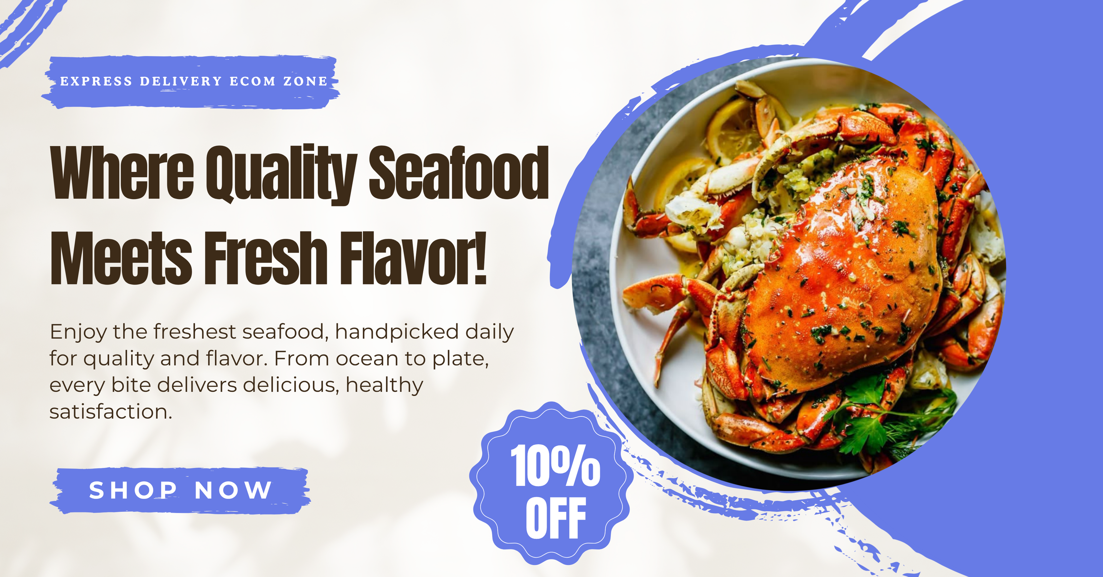 Hero Banner for Food & Beverages